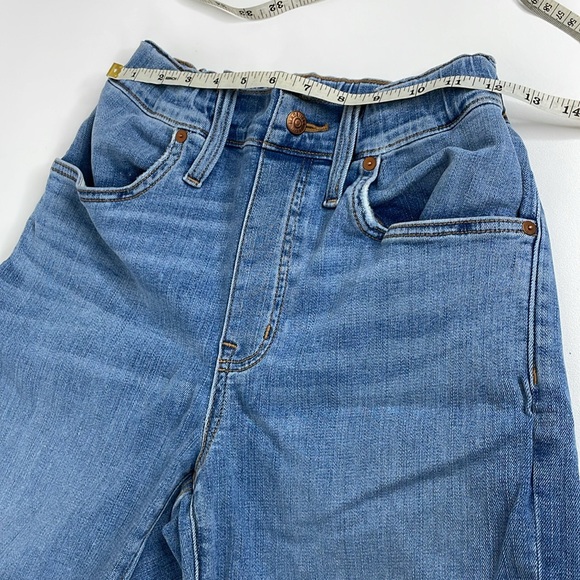 NWT Madewell Women's Pull-On Jeans in Keefe Wash Blue NA951 Blue Size 24 - Picture 11 of 12